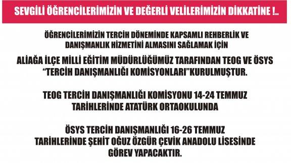 "TERCİH DANIŞMANLIĞI KOMİSYONLARI"