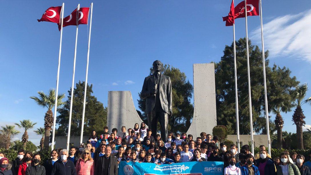 Atatürk Yol Koşusu Gerçekleştirildi