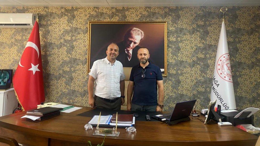 AK PARTİ İLÇE BAŞKANLIĞINDAN ZİYARET